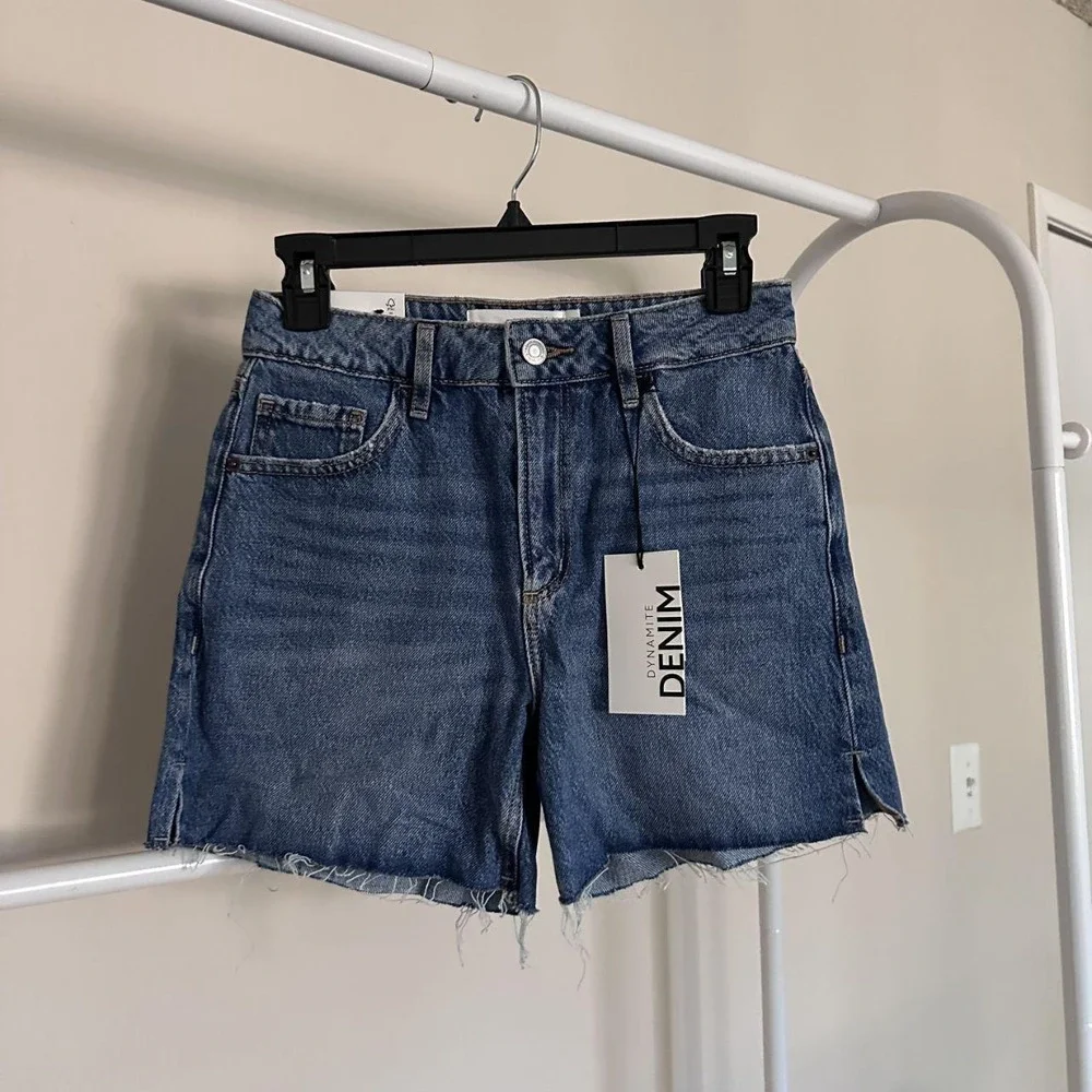 Dynamite Denim Justina A-line shorts